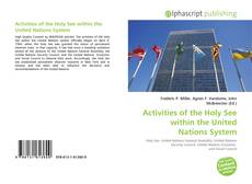 Activities of the Holy See within the United Nations System的封面