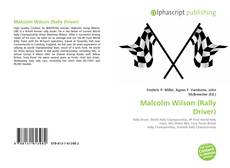 Malcolm Wilson (Rally Driver)的封面