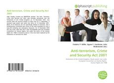 Anti-terrorism, Crime and Security Act 2001 kitap kapağı