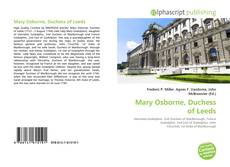 Borítókép a  Mary Osborne, Duchess of Leeds - hoz
