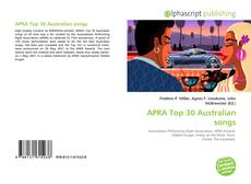 Borítókép a  APRA Top 30 Australian songs - hoz