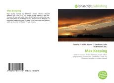 Borítókép a  Max Keeping - hoz