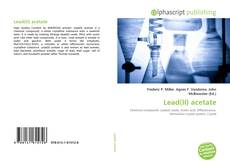 Borítókép a  Lead(II) acetate - hoz