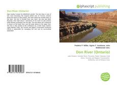 Обложка Don River (Ontario)