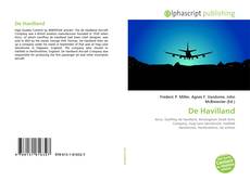 Bookcover of De Havilland
