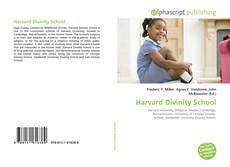 Portada del libro de Harvard Divinity School