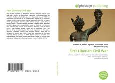 Borítókép a  First Liberian Civil War - hoz