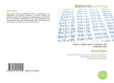 Assertion的封面