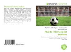 Buchcover von Khalifa International Stadium