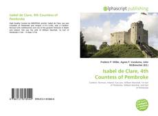 Isabel de Clare, 4th Countess of Pembroke kitap kapağı