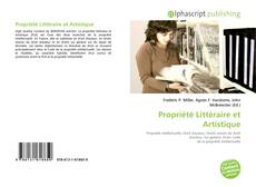 Propriété Littéraire et Artistique的封面