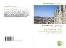 Обложка Lady Caroline Lamb