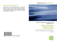 Couverture de Rayonnement Synchrotron