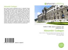 Bookcover of Alexander Cadogan