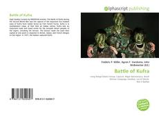 Bookcover of Battle of Kufra