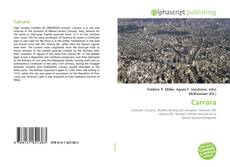 Bookcover of Carrara