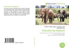 Buchcover von Execution by elephant