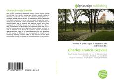 Buchcover von Charles Francis Greville