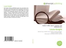 Portada del libro de Louie Knight