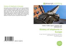 History of elephants in Europe的封面
