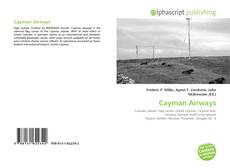 Buchcover von Cayman Airways
