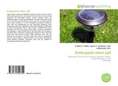 Buchcover von Embryonic stem cell