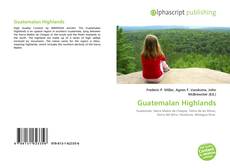 Borítókép a  Guatemalan Highlands - hoz