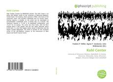 Buchcover von Kohl Center