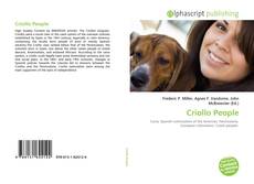 Criollo People的封面