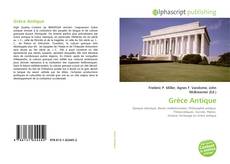 Capa do livro de Grèce Antique 
