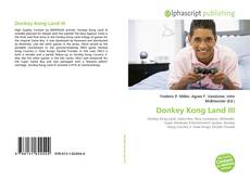 Capa do livro de Donkey Kong Land III 