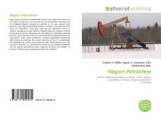 Capa do livro de Région Pétrolifère 