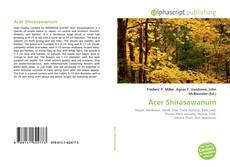 Borítókép a  Acer Shirasawanum - hoz
