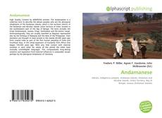 Capa do livro de Andamanese 