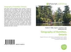 Borítókép a  Geography of Hamilton, Ontario - hoz