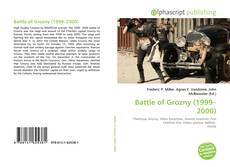 Bookcover of Battle of Grozny (1999–2000)