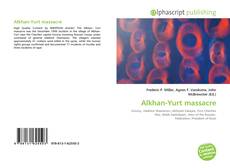Capa do livro de Alkhan-Yurt massacre 