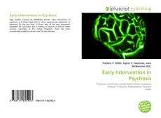 Capa do livro de Early Intervention in Psychosis 
