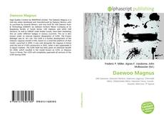 Bookcover of Daewoo Magnus