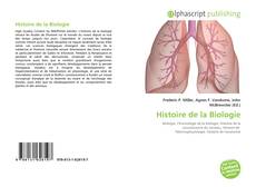 Bookcover of Histoire de la Biologie