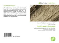 David Nash (linguist)的封面