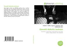Copertina di Donald deAvila Jackson