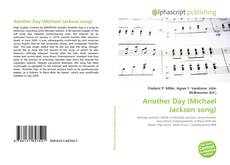 Capa do livro de Another Day (Michael Jackson song) 