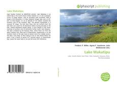 Bookcover of Lake Wakatipu