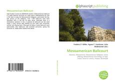 Copertina di Mesoamerican Ballcourt