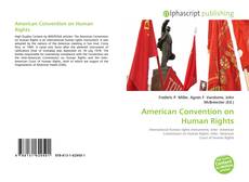 Bookcover of American Convention on Human Rights