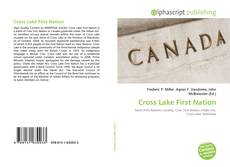 Cross Lake First Nation kitap kapağı