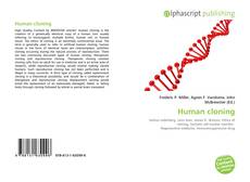 Copertina di Human cloning