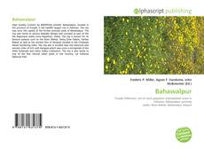 Couverture de Bahawalpur