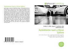 Autódromo Juan y Oscar Gálvez kitap kapağı